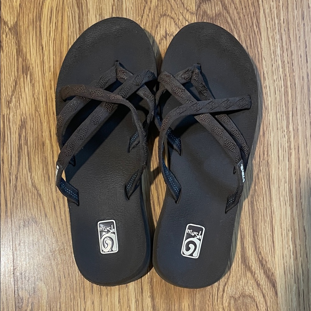 Teva Brown Flip Flops